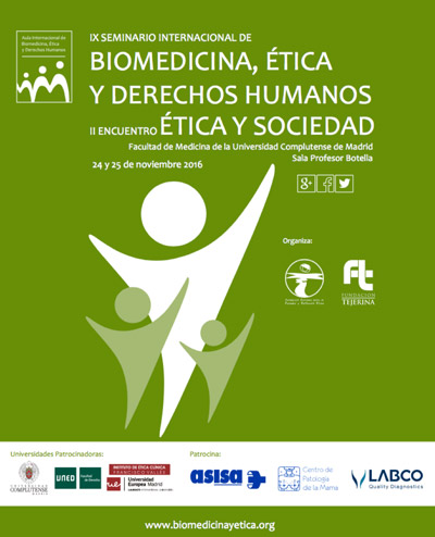 IX Seminario Internacional de Biomedicina, Ética y Derechos Humanos